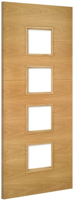 Augusta Unglazed Interior Prefinished Oak Door Prehung Doors